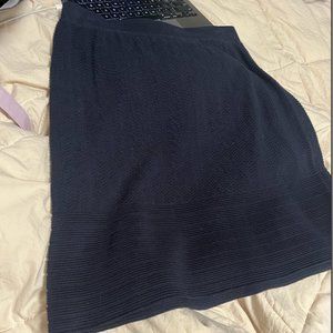 Cabi Mid Skirt - Navy Blue Size M